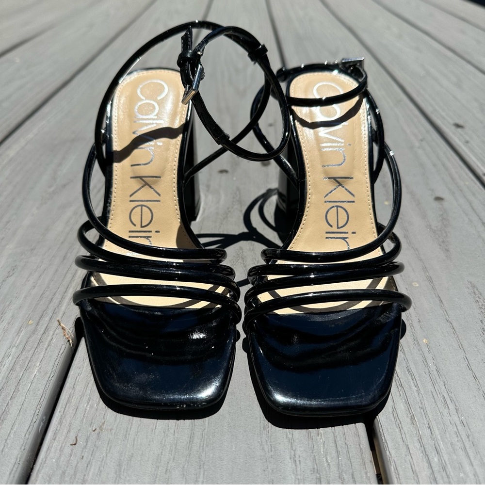 Calvin Klein Block Heel Sandal